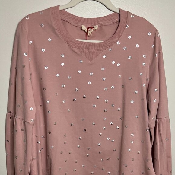 Anthropologie Solitaire Long Sleeve Sweater Top Size L - Picture 3 of 5
